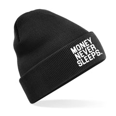 MONEY NEVER SLEEPS Toque