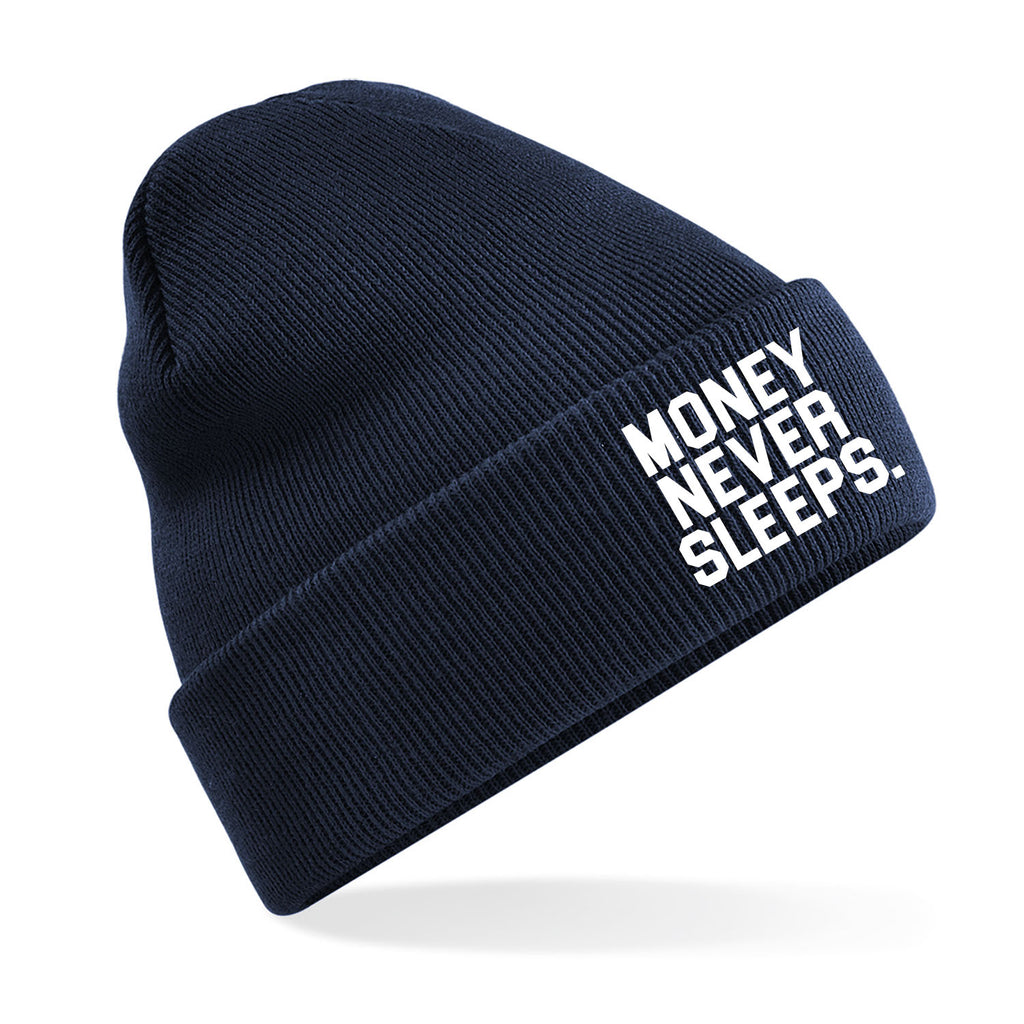 MONEY NEVER SLEEPS Toque