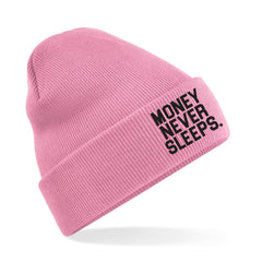 MONEY NEVER SLEEPS Toque